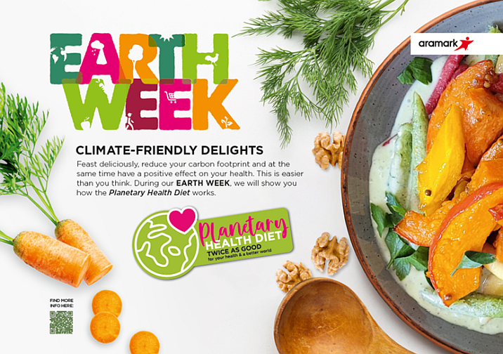 Aramark Germany Earth Week graphic